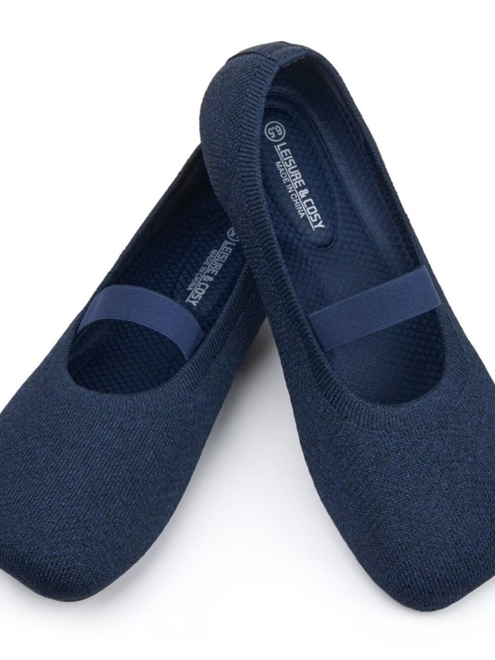 Women's Wide Toe Box Mary Jane Ballet Flats Shoes
